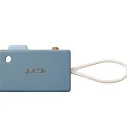 Liewood Trælegetøj - Kamera - Michael - Whale Blue Multi Mix