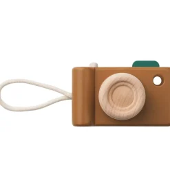 Liewood Trælegetøj - Kamera - Michael - Golden Caramel Multi Mix