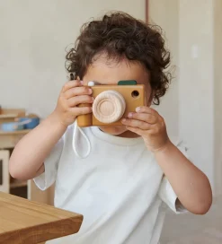 Liewood Trælegetøj - Kamera - Michael - Golden Caramel Multi Mix