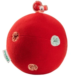 Lilliputiens Aktivitetsbold m. Rangle - Paulette - Rød/Multi
