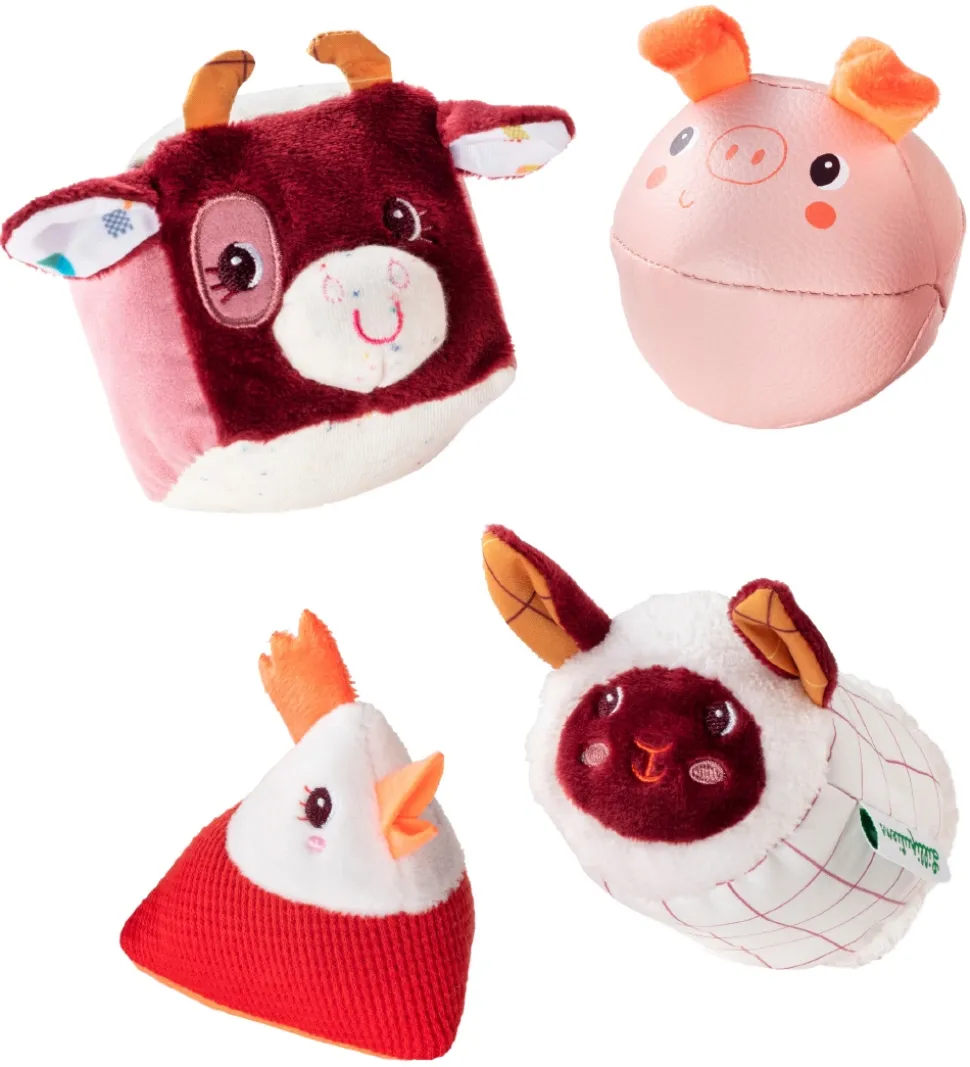 Lilliputiens Rangler - 4 stk. - Bondegårdsdyr