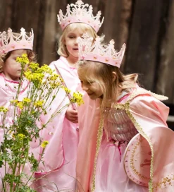 Liontouch Udklædning - Dronningekrone - Rosa