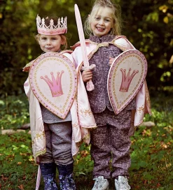 Liontouch Udklædning - Dronningekrone - Rosa