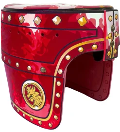 Liontouch Udklædning - Ridder-hjelm - Rød