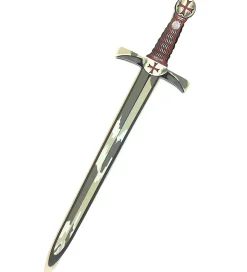 Liontouch Udklædning - Ridder-sværd - Grå m. Malteserkors
