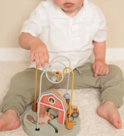 Little Dutch Aktivitetslegetøj - Perlelabyrint - Little Farm