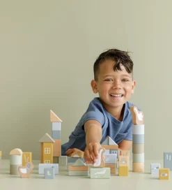 Little Dutch Byggeklodser - 50 dele - Blå