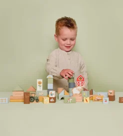Little Dutch Byggeklodser - Træ - 50 Dele - Little Farm