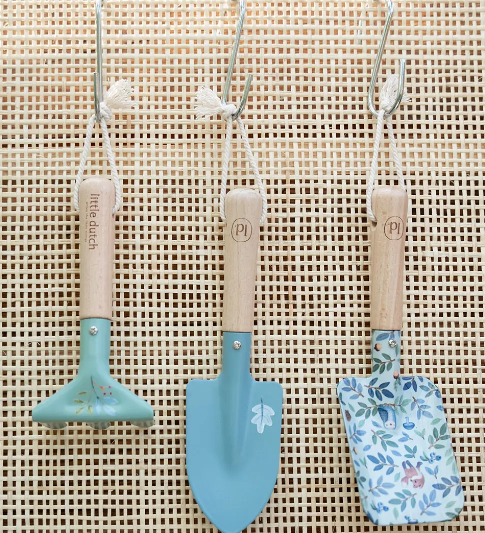 Little Dutch Haveredskaber - 3-pak - Forest Friends - Blå