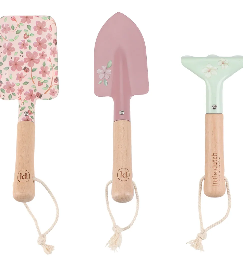 Little Dutch Haveredskaber - 3-pak - Fairy Garden - Pink