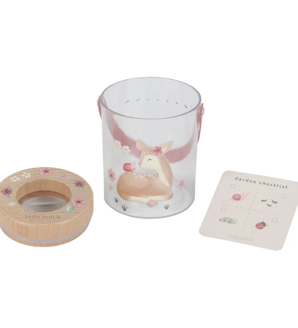 Little Dutch Insektglas - Fairy Garden - Pink