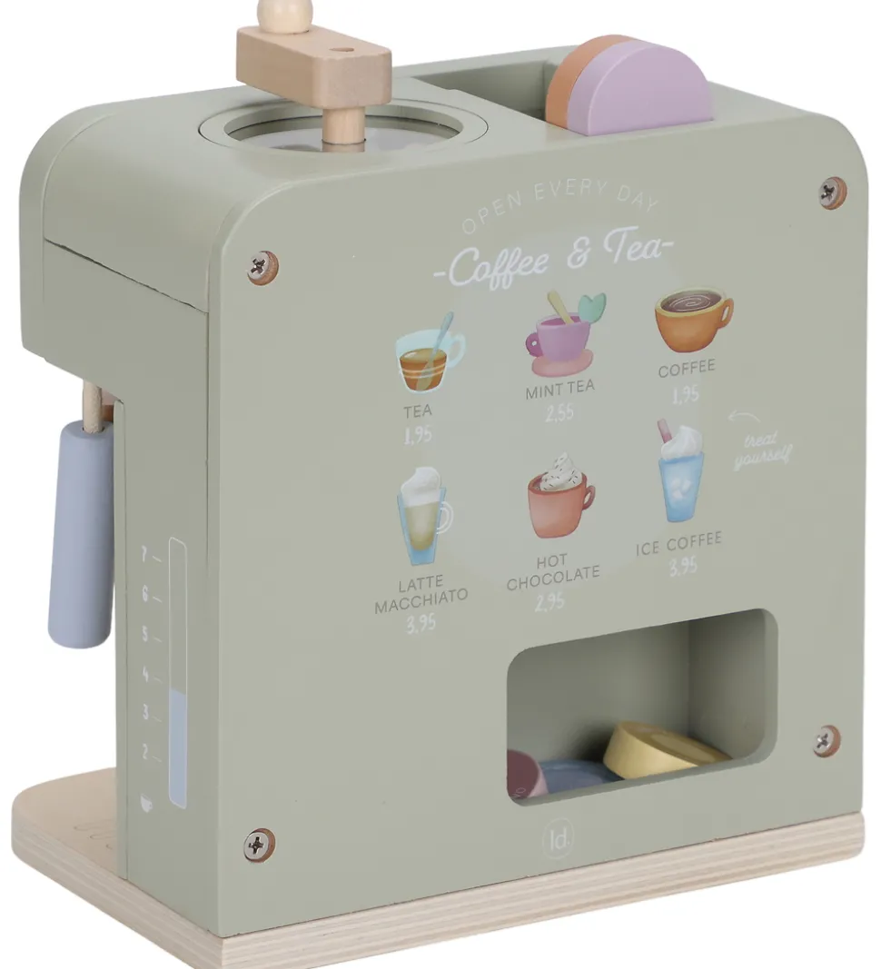 Little Dutch Kaffemaskine - Træ - Grøn