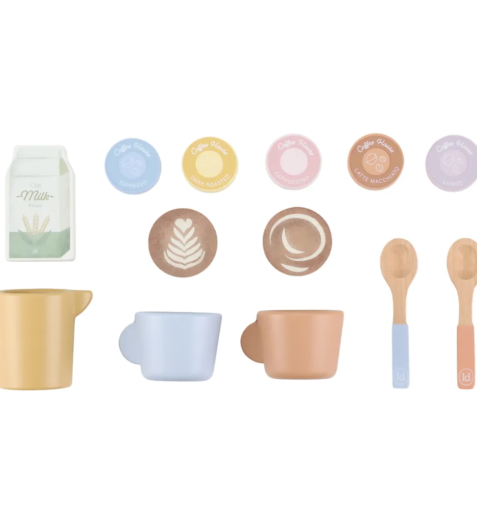 Little Dutch Kaffemaskine - Træ - Grøn