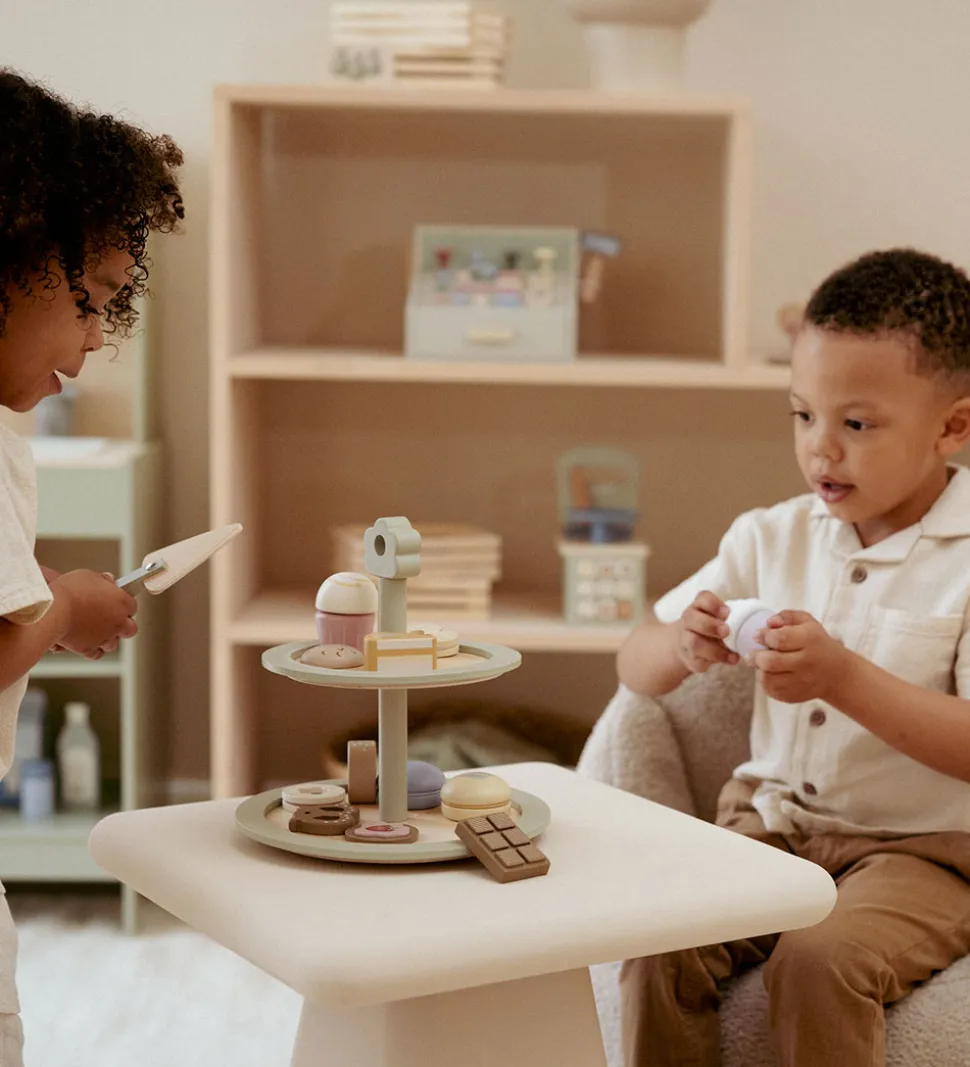 Little Dutch Kagefad - Træ - 19 Dele - Multi