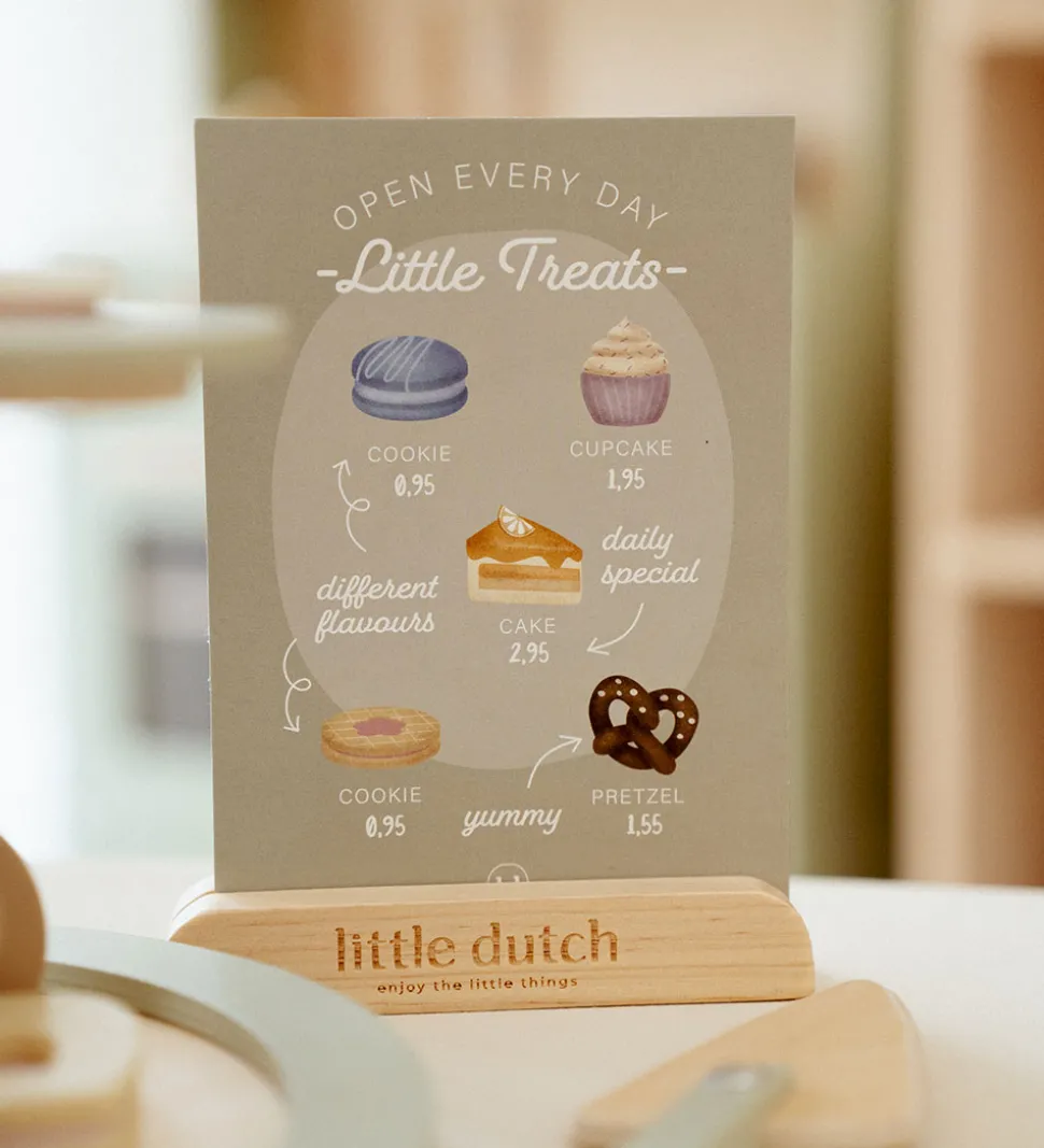 Little Dutch Kagefad - Træ - 19 Dele - Multi