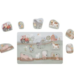 Little Dutch Puslespil m. Lyd - Træ - 7 Brikker - Little Farm