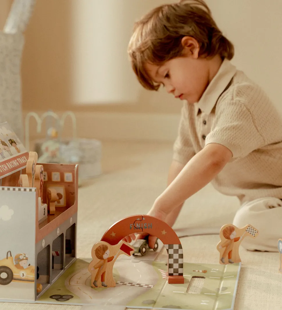 Little Dutch Racerbane - Træ - Multi