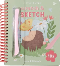 Little Dutch Skrabebog - Rosa & Friends
