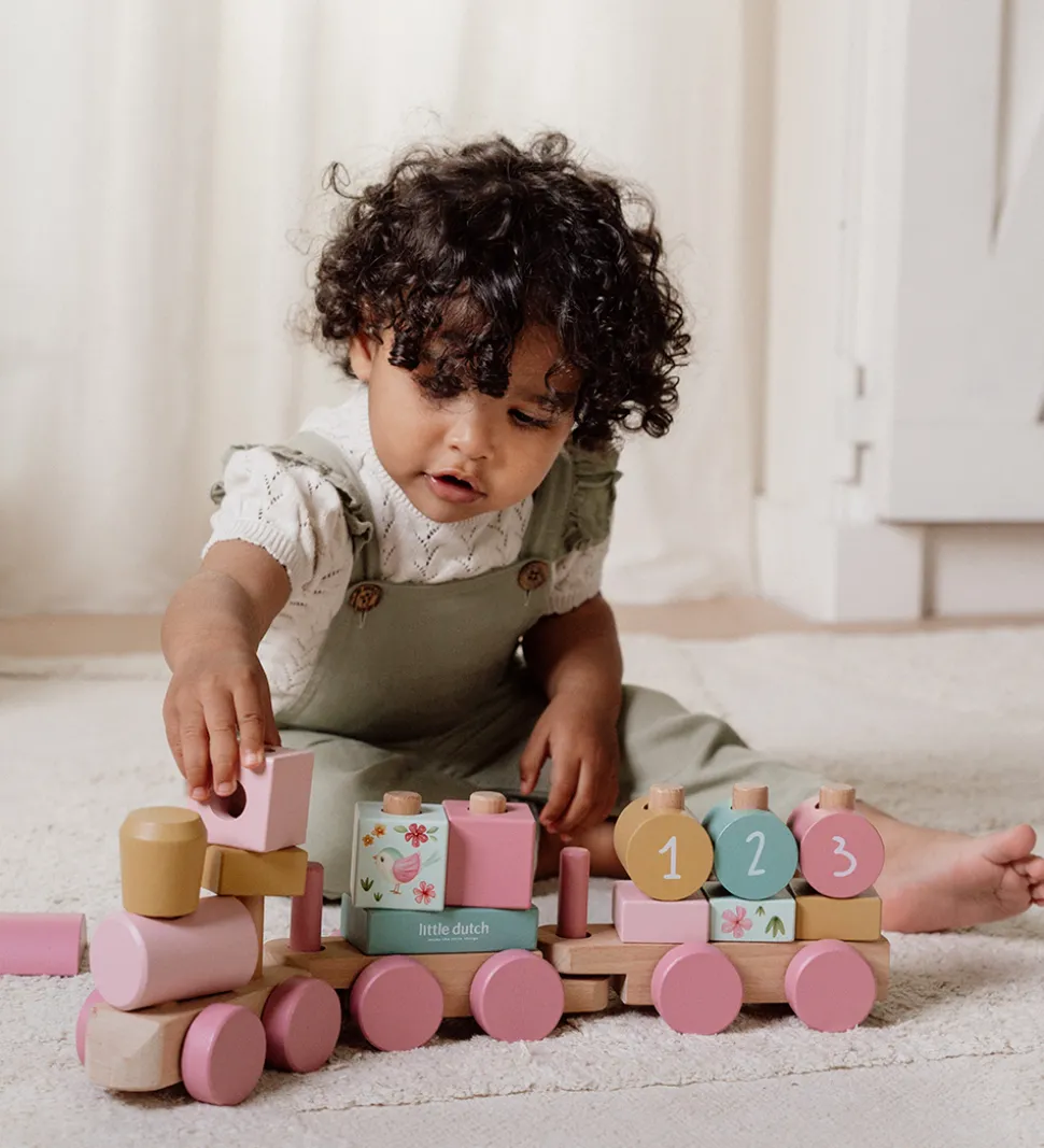 Little Dutch Stabletog - Træ - 17 Dele - Fairy Garden