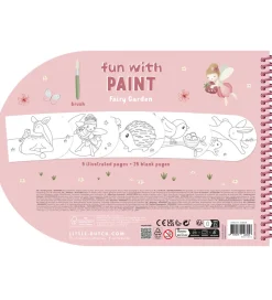 Little Dutch Vandfarve Malebog - Fairy Garden