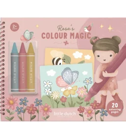 Litttle Dutch Malebog - Rosa