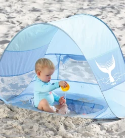 Ludi Skyggetelt - UV50 - 115x80 cm - Blå/Mint