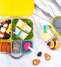 Lunch Punch Madpakketilbehør - Bento Fun - 18 Dele - Mellow Yell