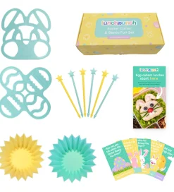 Lunch Punch Madpakketilbehør - Cutter & Bento Fun - 16 Dele - På