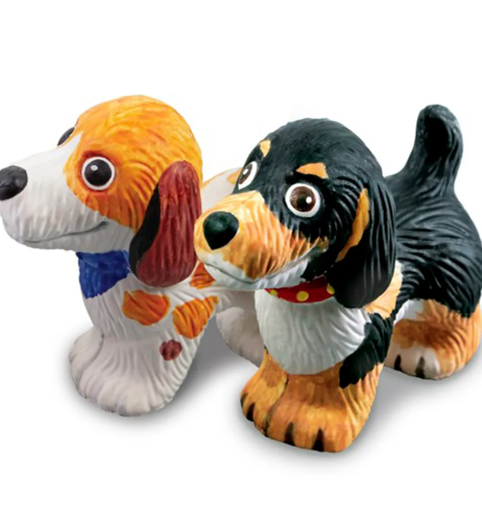 4M Støb & Mal - 3D Hvalpehunde