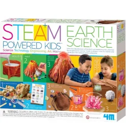 4M Videnskabssæt - Steam Plus - Jord Videnskab