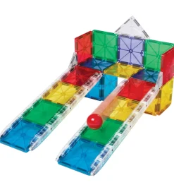 Magna-Tiles Magnetsæt - 33 Dele - Small Rail Racer + MicroMAGS
