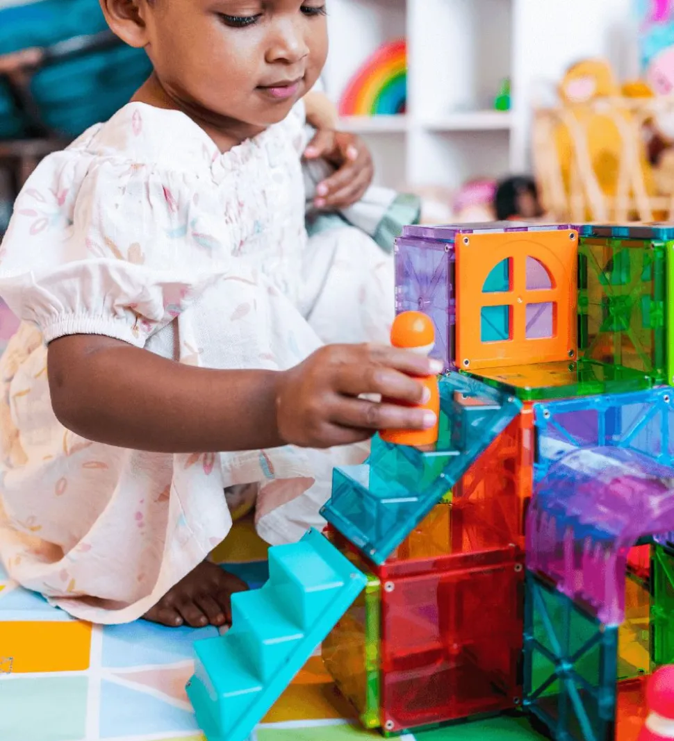 Magna-Tiles Magnetsæt - 110 Dele - Metropolis