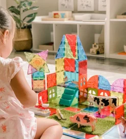 Magna-Tiles Magnetsæt - 110 Dele - Metropolis