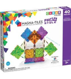 Magna-Tiles Magnetsæt - 40 Dele - FreeStyle