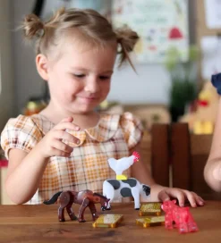 Magna-Tiles Magnetsæt - 25 Dele - Farm Animals