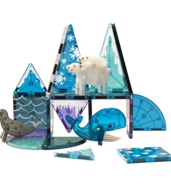 Magna-Tiles Magnetsæt - 25 Dele - Arktiske Dyr