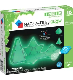 Magna-Tiles Magnetsæt - 16 Dele - Glow