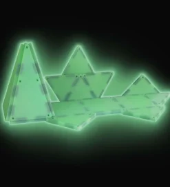 Magna-Tiles Magnetsæt - 16 Dele - Glow