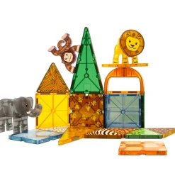 Magna-Tiles Magnetsæt - 25 Dele - Safaridyr