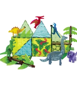 Magna-Tiles Magnetsæt - 50 Dele - Dino World XL