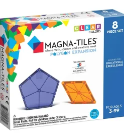 Magna-Tiles Magnet-udvidelsessæt - 8 Dele - Sekskanter
