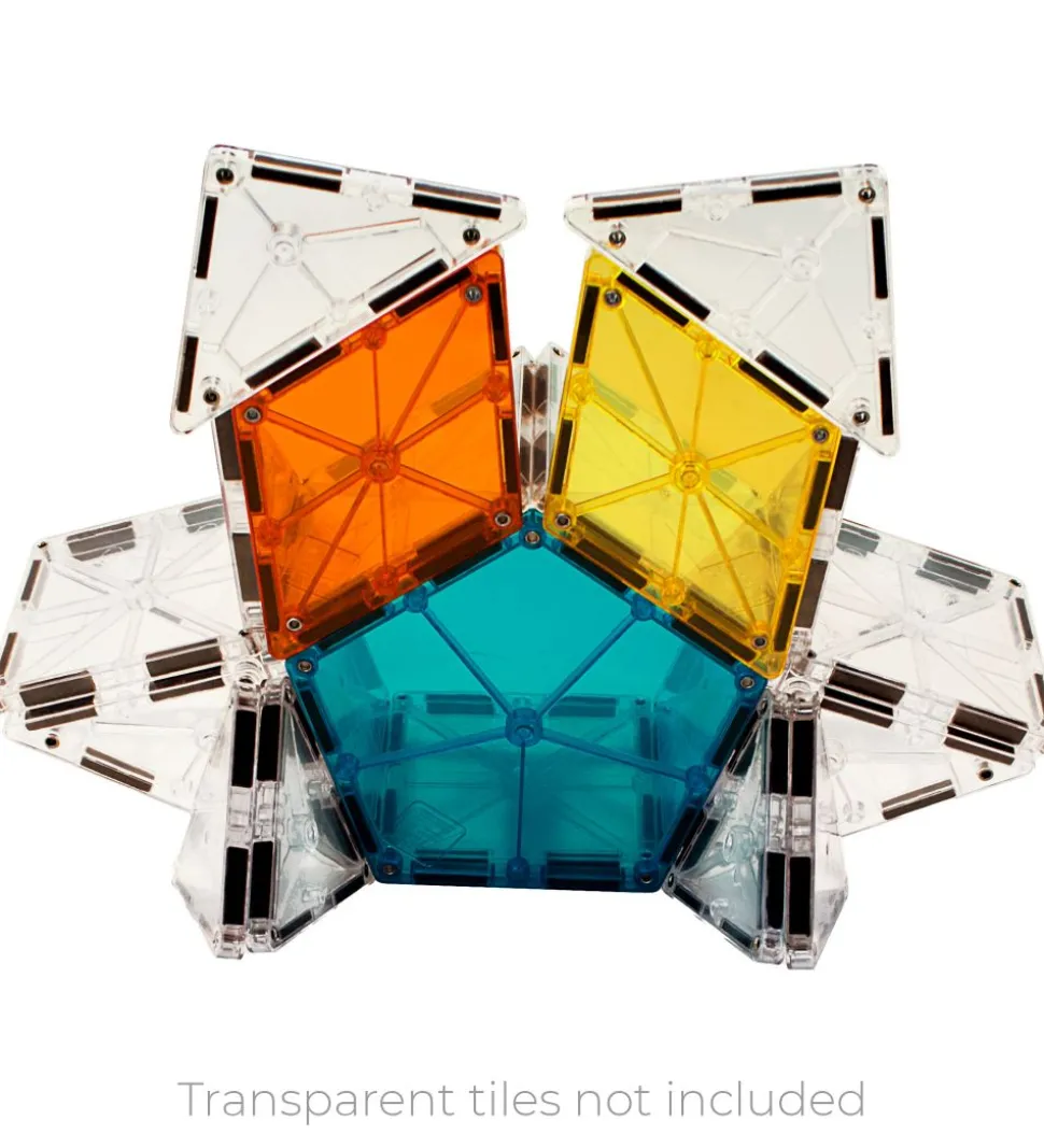Magna-Tiles Magnet-udvidelsessæt - 8 Dele - Sekskanter