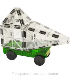 Magna-Tiles Magnet-udvidelsessæt - 2 Dele - Bil