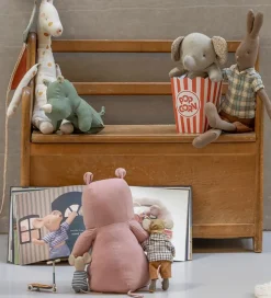 Maileg Bamse - Safari Friends - Flodhest - Lille - Rosa