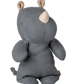 Maileg Bamse - Safari Friends - Næsehorn - Lille - Støvet blå