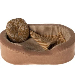 Maileg Dukketilbehør - Cosy Basket - 20x29 cm - Brun