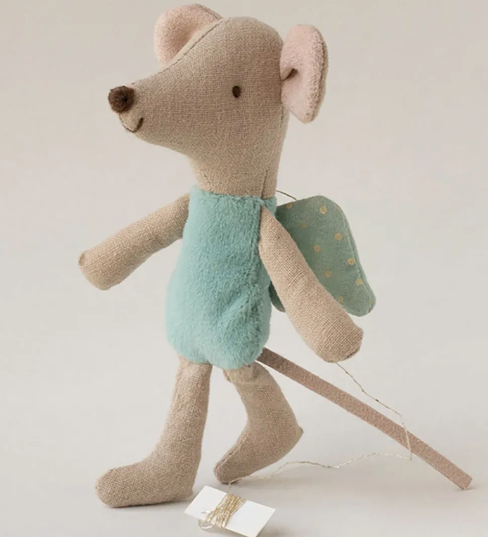 Maileg Fe-mus - Lillebror - Mint