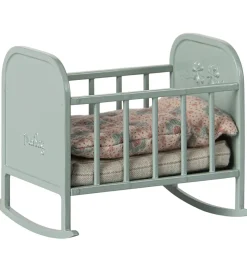 Maileg Minature Vugge - My - Mintblå