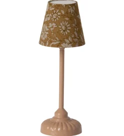 Maileg Miniature Gulvlampe m. Lys - Dark Powder