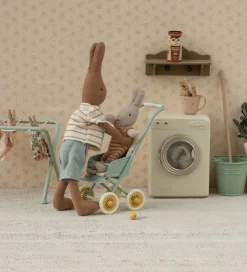 Maileg Miniature Klapvogn - Mikro - Mint